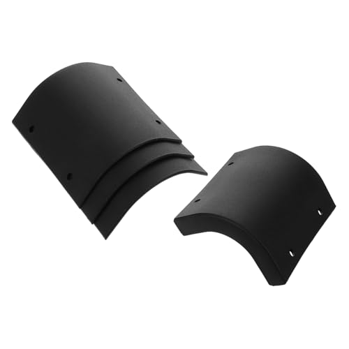 YARNOW 4 Stück Eishockeytisch -Kantenschutz Hockeyzubehör Kantenschutz für Hockey-Tische Plastik Black von YARNOW