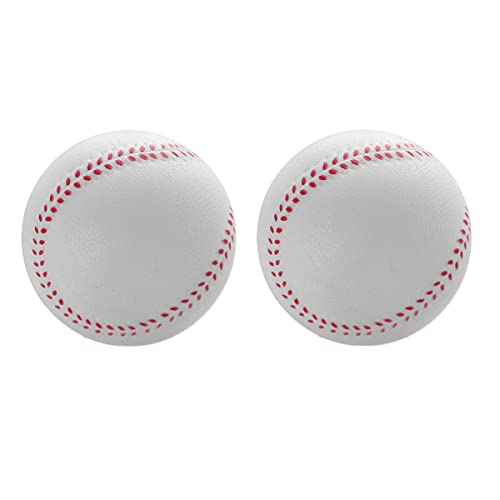 YARNOW 4 Stück Elastische Baseballs Stressbälle für Teenager und Spieler PU Schaum Weiße und Gelbe Bälle zum Stressabbau für Sportpartys YARNOW 4 Stück Elastische Baseballs Stressbälle für Teenager und Spieler PU Schaum Weiße und Gelbe Bälle zum Stressabbau für Sportpartys von YARNOW