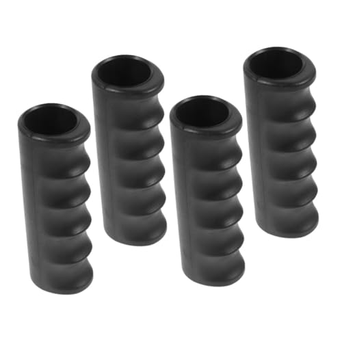 YARNOW 4 Stück Griffabdeckung Unterarmpolsterbezug für Gehhilfen Krückenpolster Gehhilfengriffe, gepolsterte Handabdeckungen Handgriffe für Kniescooter PVC Black YARNOW 4 Stück Griffabdeckung Unterarmpolsterbezug für Gehhilfen Krückenpolster Gehhilfengriffe, gepolsterte Handabdeckungen Handgriffe für Kniescooter PVC Black von YARNOW