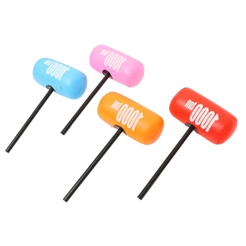YARNOW 4 Stück Großer Aufblasbarer Hammer für Partys Cosplay und Geburtstagsfeiern Robuste und Sichere PVC Konstruktion Leicht und Einfach zu Handhaben YARNOW 4 Stück Großer Aufblasbarer Hammer für Partys Cosplay und Geburtstagsfeiern Robuste und Sichere PVC Konstruktion Leicht und Einfach zu Handhaben von YARNOW