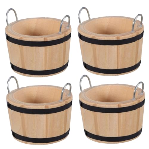 YARNOW 4 Stück Hölzernende Dekorationsverzierungen Miniatur-Eimer-Ornament Foto-Requisite Miniatur-Eimer- Eimer Puppenhauszubehör Miniaturhausdekor Minifass Holz YARNOW 4 Stück Hölzernende Dekorationsverzierungen Miniatur-Eimer-Ornament Foto-Requisite Miniatur-Eimer- Eimer Puppenhauszubehör Miniaturhausdekor Minifass Holz von YARNOW