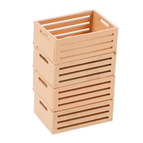 YARNOW 4 Stück Holzkorbmodell Körbe Miniatur Blumenkörbe Dollhouse Kleiner Korb Miniaturkisten Korb Miniatur kleine Körbchen Mini-Lagerkisten Aufbewahrungseimer Dekoration hölzern Beige YARNOW 4 Stück Holzkorbmodell Körbe Miniatur Blumenkörbe Dollhouse Kleiner Korb Miniaturkisten Korb Miniatur kleine Körbchen Mini-Lagerkisten Aufbewahrungseimer Dekoration hölzern Beige von YARNOW