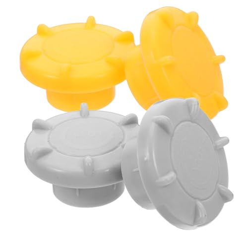 YARNOW 4 Stück Innendurchmesser Kindersichere Mutterabdeckungen Einfache Montage Sicherer Schutz für Rutschen und Spielgeräte Zubehör für Indoor-spielbereiche YARNOW 4 Stück Innendurchmesser Kindersichere Mutterabdeckungen Einfache Montage Sicherer Schutz für Rutschen und Spielgeräte Zubehör für Indoor-spielbereiche von YARNOW
