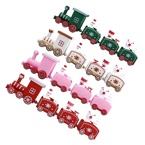 YARNOW 4 Stück Kleine Zugverzierung Kinderspielzeug Weihnachtliche Tischdeko Weihnachtshausdekoration Zugverzierungen Zugspielzeug Weihnachts- -Zug Mini-weihnachtszug Für Plastik YARNOW 4 Stück Kleine Zugverzierung Kinderspielzeug Weihnachtliche Tischdeko Weihnachtshausdekoration Zugverzierungen Zugspielzeug Weihnachts- -Zug Mini-weihnachtszug Für Plastik von YARNOW