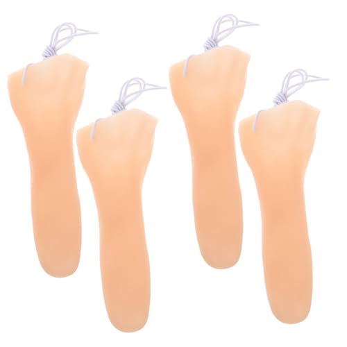 YARNOW 4 Stück Lange Nasen Halloween Gefälschte Nase Party Cosplay Für Lange Prothesennase Form Lange Nasenmaske Wer Clown Zubehör Versorgung Gefälschte Lange Nase Lange Nasenrolle von YARNOW