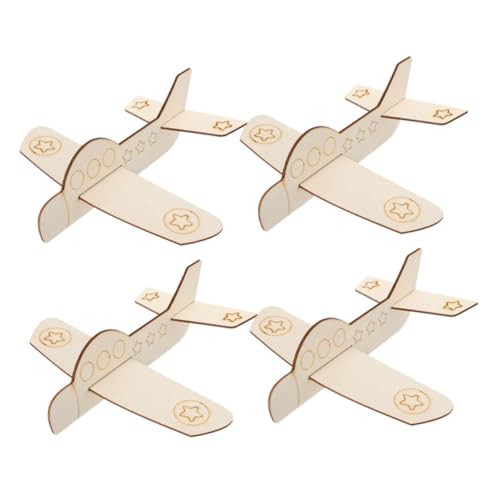 YARNOW 4 Stück Malspielzeug Flugzeugmodell Flugzeugspielzeug DIY Holzflugzeug Holzhandwerk Flugzeug Unvollendetes Flugzeug Handwerk Holzflugzeug DIY Malerei Flugzeuge Khaki Holz YARNOW 4 Stück Malspielzeug Flugzeugmodell Flugzeugspielzeug DIY Holzflugzeug Holzhandwerk Flugzeug Unvollendetes Flugzeug Handwerk Holzflugzeug DIY Malerei Flugzeuge Khaki Holz von YARNOW