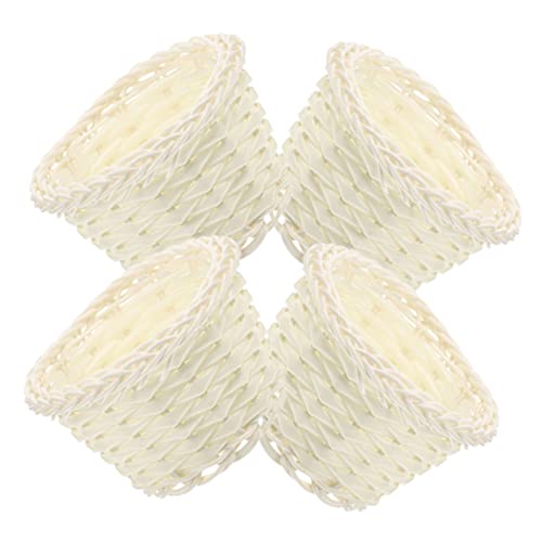 YARNOW 4 Stück Mini-Küchenzubehör Gewebte klein Picknick Körbe schmucklos Simulation Mini-Korb winziger Miniaturkorb Mini geflochtener Korb Miniatur-Korbdekore Mini-Hauskorb pp Weiß YARNOW 4 Stück Mini-Küchenzubehör Gewebte klein Picknick Körbe schmucklos Simulation Mini-Korb winziger Miniaturkorb Mini geflochtener Korb Miniatur-Korbdekore Mini-Hauskorb pp Weiß von YARNOW