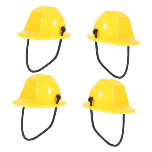 YARNOW 4 Stück Miniatur Sicherheitshelme Gelb mit Federband Mini Bauhelm Puppenzubehör Mini Schutzhelm für Puppenhaus Dekoration Vielseitig für Bastelprojekte YARNOW 4 Stück Miniatur Sicherheitshelme Gelb mit Federband Mini Bauhelm Puppenzubehör Mini Schutzhelm für Puppenhaus Dekoration Vielseitig für Bastelprojekte von YARNOW