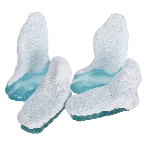 YARNOW 4 Stück Miniature Deko Figuren aus Robustem Resin Detailreiche Arktische Mikro landschaftsmodelle Vielseitig für Aquarium Garten und Wohnraumgestaltung Geeignet YARNOW 4 Stück Miniature Deko Figuren aus Robustem Resin Detailreiche Arktische Mikro landschaftsmodelle Vielseitig für Aquarium Garten und Wohnraumgestaltung Geeignet von YARNOW