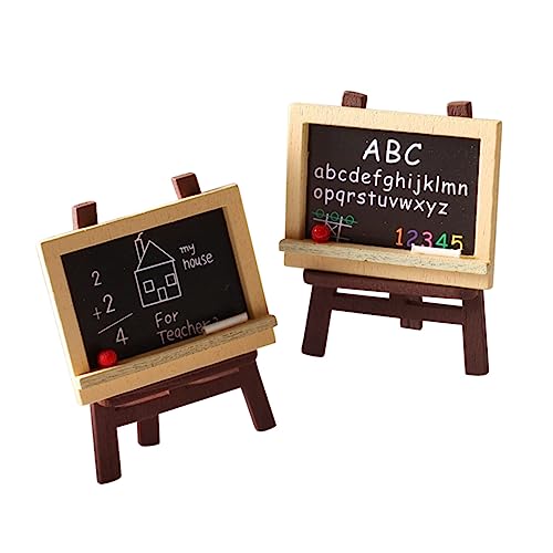 YARNOW 4 Stück Puppenhaus Staffeleizubehör Tafel für Miniatur-Puppenhauszubehör Miniaturtafel Miniatur-Staffelei aus Holz Miniatur-Staffelei-Tafeldekor YARNOW 4 Stück Puppenhaus Staffeleizubehör Tafel für Miniatur-Puppenhauszubehör Miniaturtafel Miniatur-Staffelei aus Holz Miniatur-Staffelei-Tafeldekor von YARNOW