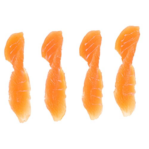 YARNOW 4 Stück Realistische Künstliche Lachsmodelle Lebensnahes Fake Food für Küchen Deko Hochzeiten Partys und Fotorequisiten Vivid Farben für Kreative Präsentationen YARNOW 4 Stück Realistische Künstliche Lachsmodelle Lebensnahes Fake Food für Küchen Deko Hochzeiten Partys und Fotorequisiten Vivid Farben für Kreative Präsentationen von YARNOW