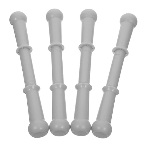 YARNOW 4 Stück Schaukelpferdgriff aus Kunststoff, Kinderhandlauf aus Kunststoff, Gewindegriff für Tiere, Spielzeug, Ersatzteile für Schaukelpferde, Tiere YARNOW 4 Stück Schaukelpferdgriff aus Kunststoff, Kinderhandlauf aus Kunststoff, Gewindegriff für Tiere, Spielzeug, Ersatzteile für Schaukelpferde, Tiere von YARNOW