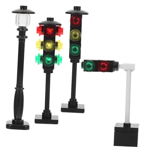 YARNOW 4 Stück Signallichtschild- Verkehr Gelb Ampel Für Landschaftsdekoration Landschaftsampeldekoration Vorschulkind Früh Lehrreich Rot Lernen Black Abs YARNOW 4 Stück Signallichtschild- Verkehr Gelb Ampel Für Landschaftsdekoration Landschaftsampeldekoration Vorschulkind Früh Lehrreich Rot Lernen Black Abs von YARNOW