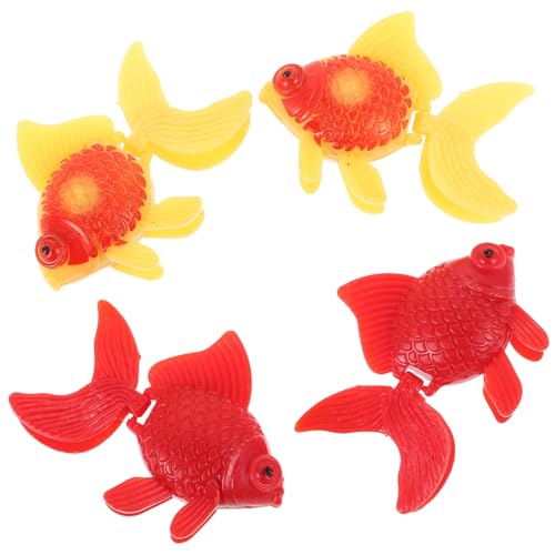 YARNOW 4 Stück Simulations-goldfischmodell Schwimmender Aquariumdekorationen Fisch Figur Künstliche Aquarienfische Gartenfischdekoration Deko Für Künstliche Aquarien Plastik YARNOW 4 Stück Simulations-goldfischmodell Schwimmender Aquariumdekorationen Fisch Figur Künstliche Aquarienfische Gartenfischdekoration Deko Für Künstliche Aquarien Plastik von YARNOW