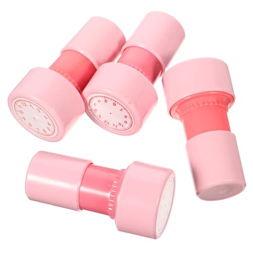 YARNOW 4 Stück Stempeluhr für Uhrenstempel für Studenten Stempeluhren Stempel für Partybevorzugungen Stempelspielzeug für Kinderuhren Uhr-Lehrstempel Plastik YARNOW 4 Stück Stempeluhr für Uhrenstempel für Studenten Stempeluhren Stempel für Partybevorzugungen Stempelspielzeug für Kinderuhren Uhr-Lehrstempel Plastik von YARNOW