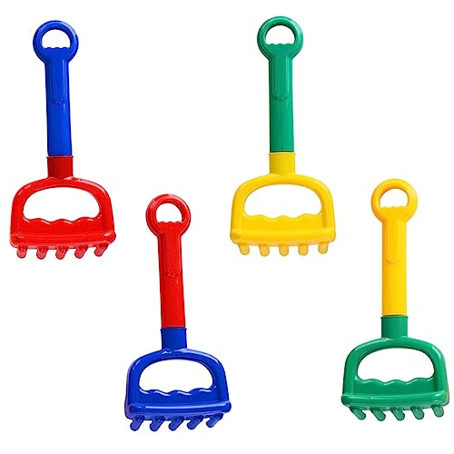 YARNOW 4 Stück Strand -rake - Sandrechen Für Den Strand Sandkelle Strandschaufel Sandgrabenwerkzeuge Lustige Kinderspielzeuge Sandspielzeug Außenspielzeug Rot Plastik YARNOW 4 Stück Strand -rake - Sandrechen Für Den Strand Sandkelle Strandschaufel Sandgrabenwerkzeuge Lustige Kinderspielzeuge Sandspielzeug Außenspielzeug Rot Plastik von YARNOW