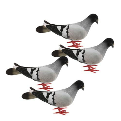 YARNOW 4 Stück Taubenmodell gefälschte kleine Vögel gefälschte Taube Künstliche Vögel, künstliche Vögel Künstliche Vogel-Wohndekoration künstliche Taube Simulation Taube künstliche Feder YARNOW 4 Stück Taubenmodell gefälschte kleine Vögel gefälschte Taube Künstliche Vögel, künstliche Vögel Künstliche Vogel-Wohndekoration künstliche Taube Simulation Taube künstliche Feder von YARNOW