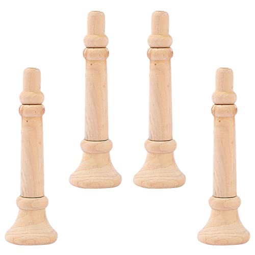YARNOW 4 Stück Teiliges Holz Hornspielzeug für DIY Graffiti Musikinstrumente zum Handbemalen Kreativ und Sicher für Bastelprojekte Lernspielzeug YARNOW 4 Stück Teiliges Holz Hornspielzeug für DIY Graffiti Musikinstrumente zum Handbemalen Kreativ und Sicher für Bastelprojekte Lernspielzeug von YARNOW