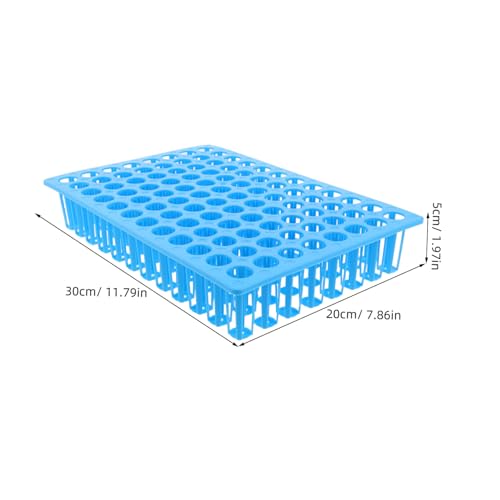 YARNOW 4 Stück Teiliges Kunststoff-testrohrhalter Fächern Multifunktionales Aufbewahrungsregal für Wissenschaftliches Experimentier Lernspielzeug für Forschungseinrichtungen Klassenräume von YARNOW