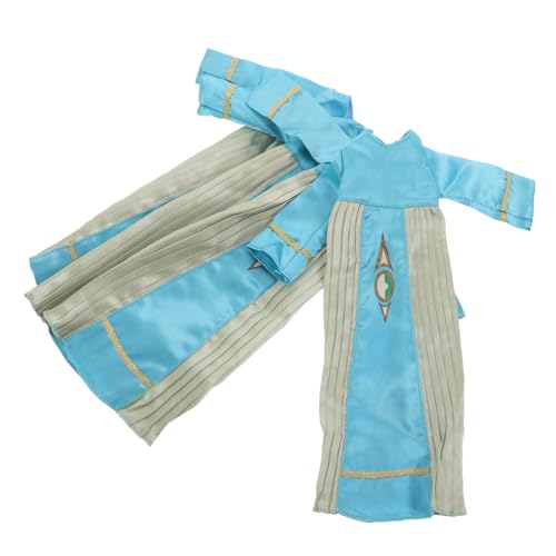 YARNOW 4 Stück Teiliges Muslim Doll Kleid Set für Puppen Authentisches Arabisches Thobe Kostüm mit Langärmliger Bescheidener Robe Islamische Puppenkleidung in Himmelblau Sicheres Weiches YARNOW 4 Stück Teiliges Muslim Doll Kleid Set für Puppen Authentisches Arabisches Thobe Kostüm mit Langärmliger Bescheidener Robe Islamische Puppenkleidung in Himmelblau Sicheres Weiches von YARNOW