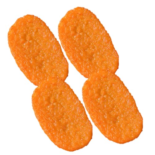 YARNOW 4 Stück Teiliges Simulierte Frittierte Lebensmittel Modelle Realistische Snack Dekoration Strapazierfähige Attrappen für Rollenspiele und Fotorequisiten für Küchen Displays und YARNOW 4 Stück Teiliges Simulierte Frittierte Lebensmittel Modelle Realistische Snack Dekoration Strapazierfähige Attrappen für Rollenspiele und Fotorequisiten für Küchen Displays und von YARNOW