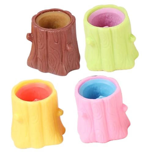 YARNOW 4 Stück Teiliges Squirrel Stressabbau aus Strapazierfähigem TPR Lustige Eichhörnchenform Druckempfindliches Anti Stress für Jugendliche Erwachsene für Büro und Zufällige Farbe YARNOW 4 Stück Teiliges Squirrel Stressabbau aus Strapazierfähigem TPR Lustige Eichhörnchenform Druckempfindliches Anti Stress für Jugendliche Erwachsene für Büro und Zufällige Farbe von YARNOW