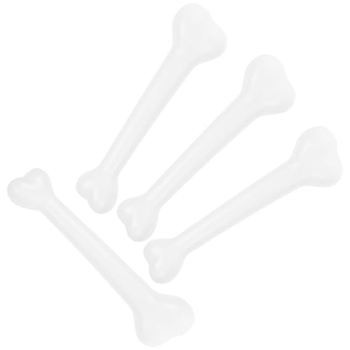 YARNOW 4 Stücke Halloween Knochen Kunststoff Weiß Knochen Kleine Gefälschte Knochen 22Cm Halloween Party Dekoration Skelett Kostüm Requisiten Cosplay Zubehör von YARNOW