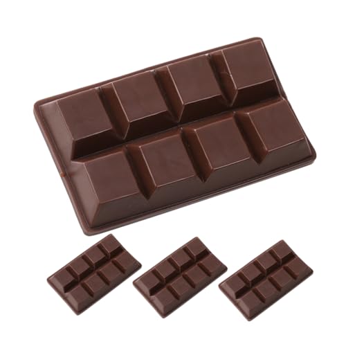 YARNOW 4 Stücke Schokoladenmodell Gefälschte Schokolade Lebensmittel-Requisiten Zur Präsentation Gefälschtes Gebäck Gefälschte Desserts Und Gebäck Kaffee PVC YARNOW 4 Stücke Schokoladenmodell Gefälschte Schokolade Lebensmittel-Requisiten Zur Präsentation Gefälschtes Gebäck Gefälschte Desserts Und Gebäck Kaffee PVC von YARNOW