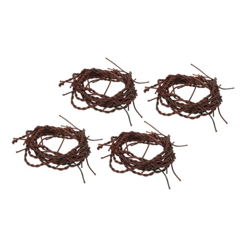 YARNOW 4 Stücke Simulationsdrahtkette Stütze Stacheldraht Cowboy-Halloween- Westliche Ornamente Drahtverzierung Western-partydekorationen Für Erwachsene Pp YARNOW 4 Stücke Simulationsdrahtkette Stütze Stacheldraht Cowboy-Halloween- Westliche Ornamente Drahtverzierung Western-partydekorationen Für Erwachsene Pp von YARNOW