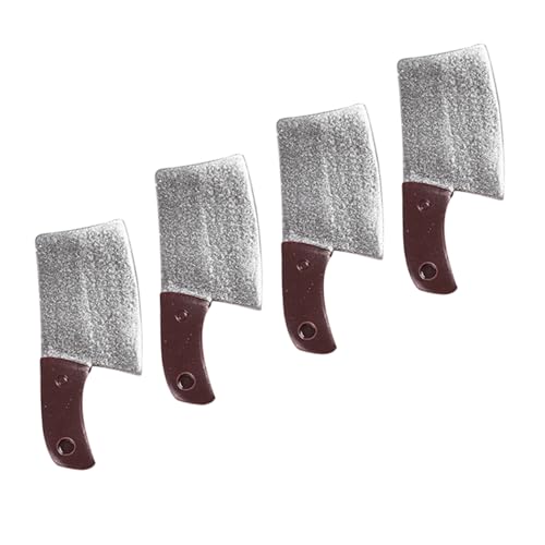 YARNOW 4 Stücke Teiliges Küchenschneider Modelle Farbenfrohe Puppenhaus Küchenutensilien für Miniaturliebhaber Hochwertiges Harzmaterial für Kreative Deko und Sammler YARNOW 4 Stücke Teiliges Küchenschneider Modelle Farbenfrohe Puppenhaus Küchenutensilien für Miniaturliebhaber Hochwertiges Harzmaterial für Kreative Deko und Sammler von YARNOW