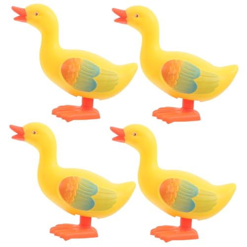 YARNOW 4-teiliges Uhrwerk-entenspielzeug: Springendes, Hüpfendes Aufziehspielzeug – Partygeschenke Für Kinder, Kleine Zum Nikolaustag Und Lustige Aktivitäten Für Kleinkinder YARNOW 4-teiliges Uhrwerk-entenspielzeug: Springendes, Hüpfendes Aufziehspielzeug – Partygeschenke Für Kinder, Kleine Zum Nikolaustag Und Lustige Aktivitäten Für Kleinkinder von YARNOW