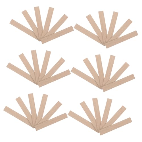 YARNOW 40 Stück Teiliges Mini Puppenhaus Bodenbeläge Selbstklebende Holzfliesen in Eichenoptik Präzise Miniatur Fußböden Einfach zu Montieren für DIY Puppenhaus Dekoration von YARNOW