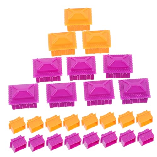 YARNOW 40 Stücke Brettspielhäuser Ersatzteile für Rich Man Spiel Kleiner Hotel Requisiten für Brettspiele Spielsteine aus Kunststoff für Spielersatz und Spielzubehör YARNOW 40 Stücke Brettspielhäuser Ersatzteile für Rich Man Spiel Kleiner Hotel Requisiten für Brettspiele Spielsteine aus Kunststoff für Spielersatz und Spielzubehör von YARNOW
