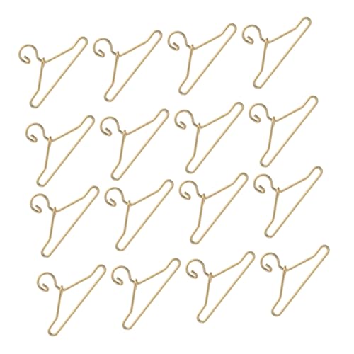YARNOW 40Stücke Puppenkleiderbügel Exquisite Kleiderbügel Für Puppen Robuste Und Langlebige Puppenmöbel Für Mini Hausbedarf Und Puppenschränke YARNOW 40Stücke Puppenkleiderbügel Exquisite Kleiderbügel Für Puppen Robuste Und Langlebige Puppenmöbel Für Mini Hausbedarf Und Puppenschränke von YARNOW