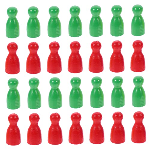 YARNOW 48 Stück Teiliges Holzspielsteine Menschenform Spielmarker für Brettspiele Tischspielzubehör Rot Grün Je für Bildung und Bastelprojekte YARNOW 48 Stück Teiliges Holzspielsteine Menschenform Spielmarker für Brettspiele Tischspielzubehör Rot Grün Je für Bildung und Bastelprojekte von YARNOW