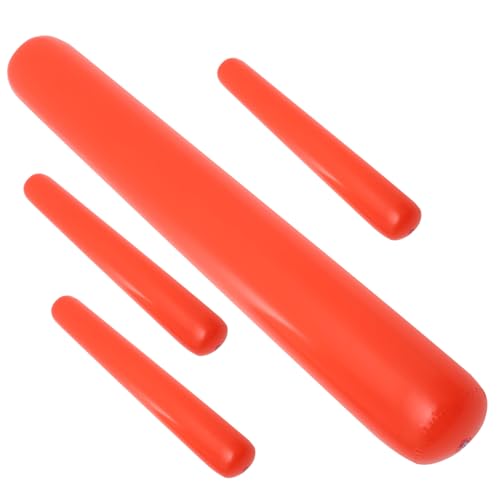 YARNOW 4Stücke Aufblasbare Cheer Sticks Jubelstöcke Für Sportveranstaltungen Partys Konzerte Wiederverwendbare Geräuscherzeuger Für Fröhliche von YARNOW