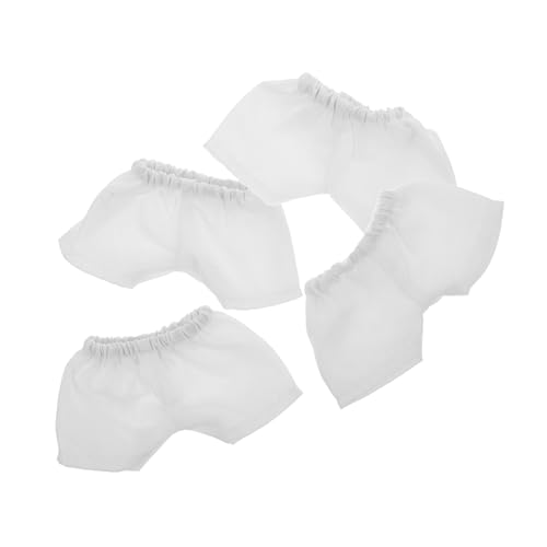YARNOW 4Stücke Bärenshorts für Große Kuscheltiere Wiederverwendbare Puppenunterwäsche aus Plüschmaterial Süßes Design für Puppenzubehör und Spielzeugkleidung von YARNOW