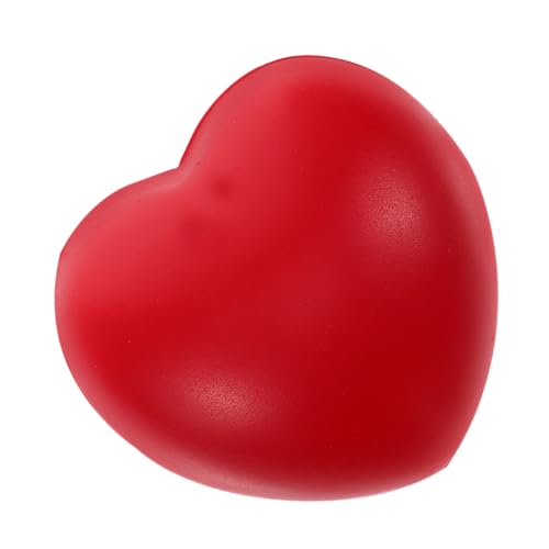 YARNOW 4Stücke Herzförmige Quetschbälle Für Stressabbau Bälle Aus Weichem PU Material Für Handtraining Und Rehabilitation Perfektes Für Valentinstag Und Besondere von YARNOW