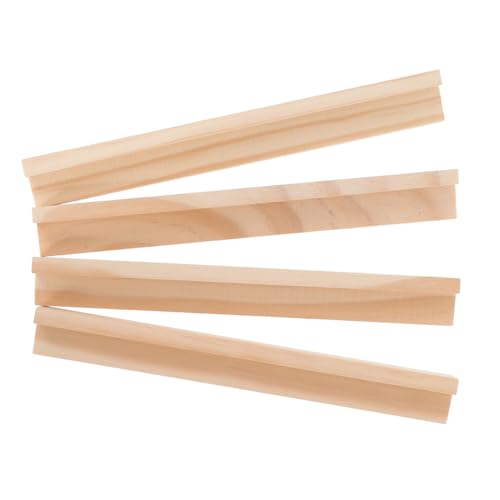 YARNOW 4Stücke Hölzerne Dominoständer für DIY Vielseitige Holzbasen zur Präsentation von Alphabetkarten für Heimdekoration und Kreative Bastelprojekte YARNOW 4Stücke Hölzerne Dominoständer für DIY Vielseitige Holzbasen zur Präsentation von Alphabetkarten für Heimdekoration und Kreative Bastelprojekte von YARNOW