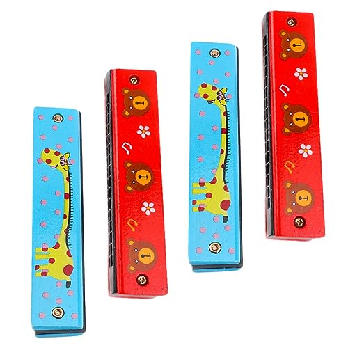 YARNOW 4Stücke Holz Mundharmonika Melodica Zufälligen Farben Fördert Musikalische Fähigkeiten und Kreativität für Kleine Musiker und Anfänger YARNOW 4Stücke Holz Mundharmonika Melodica Zufälligen Farben Fördert Musikalische Fähigkeiten und Kreativität für Kleine Musiker und Anfänger von YARNOW