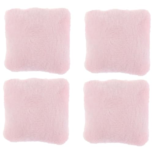 YARNOW 4Stücke Mini Couchkissen Für Puppenhäuser Dekorative Kissen Aus Verschleißfestem Für DIY Accessoires Und Miniaturmöbel Als Tischdeko von YARNOW