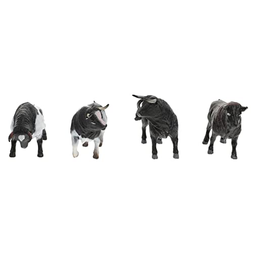 YARNOW 4Stücke Mini Kuh Modellspielzeug Realistische Tierfiguren Für Kognitiven Entwicklung Dekoration Für Schreibtische Und Mikrolandschaften YARNOW 4Stücke Mini Kuh Modellspielzeug Realistische Tierfiguren Für Kognitiven Entwicklung Dekoration Für Schreibtische Und Mikrolandschaften von YARNOW