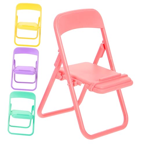 YARNOW 4Stücke Puppenhausmöbel Zubehör Und Mini Faltstuhl Für Kreative Spielszene Und Deko Im Puppenhaus YARNOW 4Stücke Puppenhausmöbel Zubehör Und Mini Faltstuhl Für Kreative Spielszene Und Deko Im Puppenhaus von YARNOW