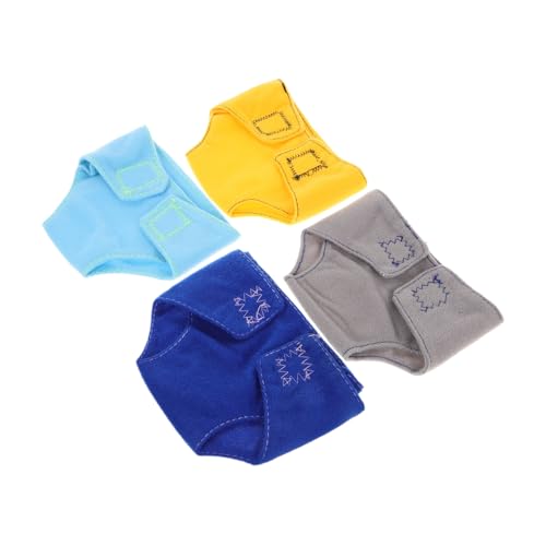 YARNOW 4Stücke Puppenwindeln für Jungen Realistische Wickelspielzeuge für Puppen Zubehör für Rollenspiele und Puppenhaus Szenarien YARNOW 4Stücke Puppenwindeln für Jungen Realistische Wickelspielzeuge für Puppen Zubehör für Rollenspiele und Puppenhaus Szenarien von YARNOW
