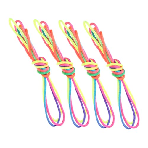 YARNOW 4Stücke Regenbogenfarben Finger für Kreatives Schnurspielzeug Feinmotorik und Fingerkoordination für Spielpartys und Outdoor Aktivitäten YARNOW 4Stücke Regenbogenfarben Finger für Kreatives Schnurspielzeug Feinmotorik und Fingerkoordination für Spielpartys und Outdoor Aktivitäten von YARNOW
