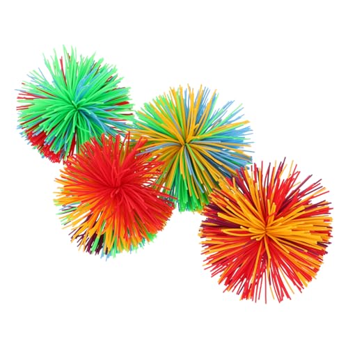 YARNOW 4Stücke Silikon Stressbälle im Weiche Sinnesbälle für Outdoor Spiele Schreibtischspielzeug und Freizeitgestaltung für Gruppenaktivitäten und Sensorische YARNOW 4Stücke Silikon Stressbälle im Weiche Sinnesbälle für Outdoor Spiele Schreibtischspielzeug und Freizeitgestaltung für Gruppenaktivitäten und Sensorische von YARNOW