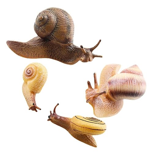 YARNOW 4Stücke Teiliges Schnecken Realistische Tiermodelle für Pädagogisches Cake Topper für Tier Themenpartys für Kreatives und Lernen YARNOW 4Stücke Teiliges Schnecken Realistische Tiermodelle für Pädagogisches Cake Topper für Tier Themenpartys für Kreatives und Lernen von YARNOW