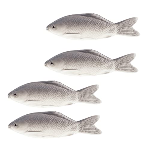 YARNOW 4Stücke Teiliges Simulierte Fischmodelle Aus PU Kinderspielzeug Fantasie Dekoration Für Zuhause Sicheres Und Langlebiges Material YARNOW 4Stücke Teiliges Simulierte Fischmodelle Aus PU Kinderspielzeug Fantasie Dekoration Für Zuhause Sicheres Und Langlebiges Material von YARNOW