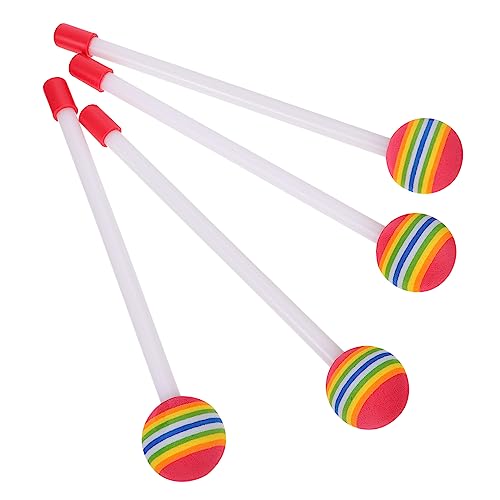 YARNOW 4Stücke Trommelstöcke Aus Percussion Instrument Für Musikalische Frühbildung Für Jungen Und Sicheres Der Sensorischen Entwicklung von YARNOW