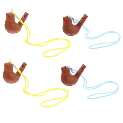 YARNOW 4Stücke Wasservogelpfeife Vogelrufpfeife für Outdoor Spaß Geburtstagsgeschenke und Partys Geräuschmacher für Neuheit Wasserspielzeug YARNOW 4Stücke Wasservogelpfeife Vogelrufpfeife für Outdoor Spaß Geburtstagsgeschenke und Partys Geräuschmacher für Neuheit Wasserspielzeug von YARNOW